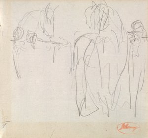 Studies van paarden